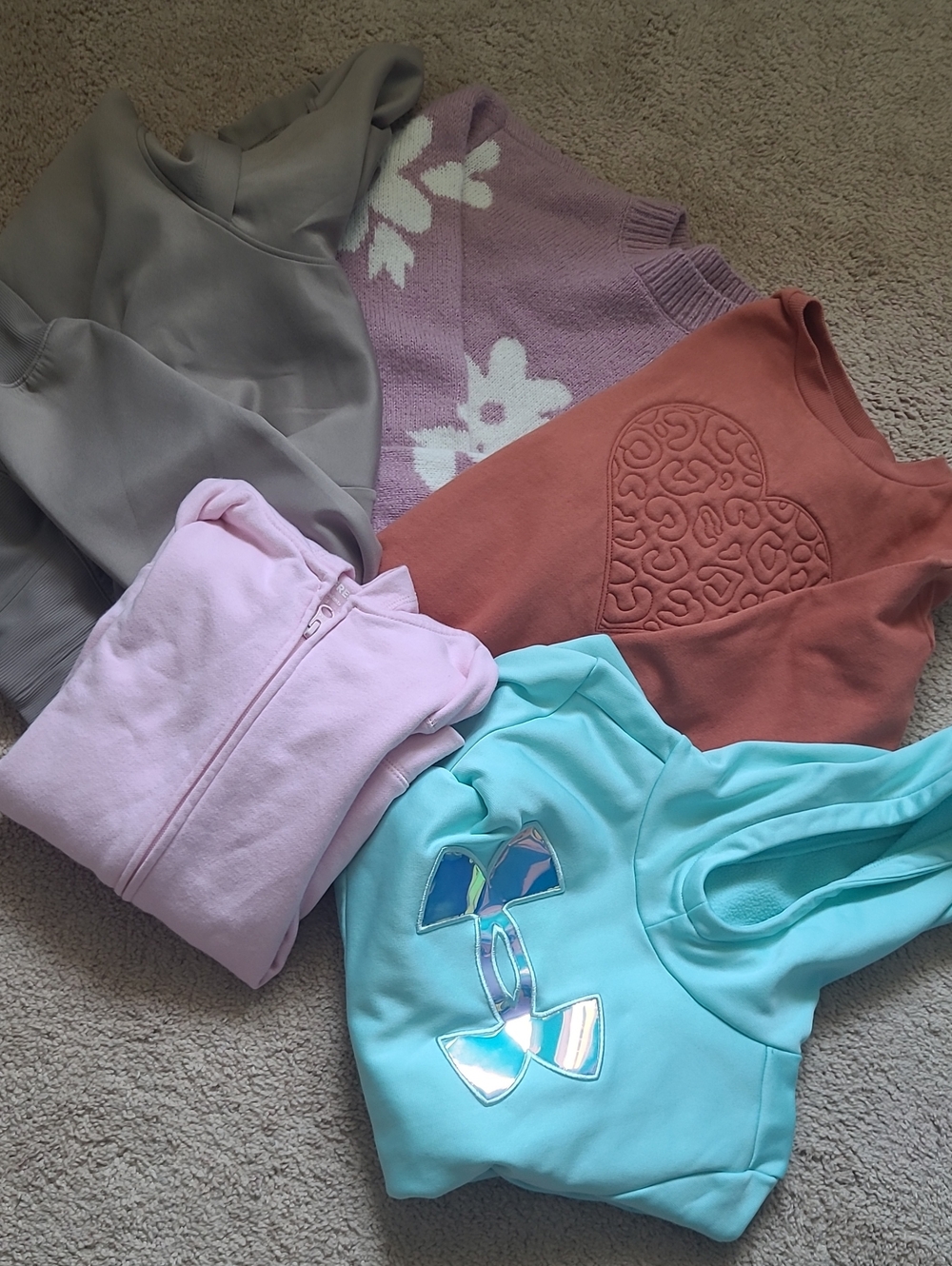 Collection Of Girls Sweaters Sz 10